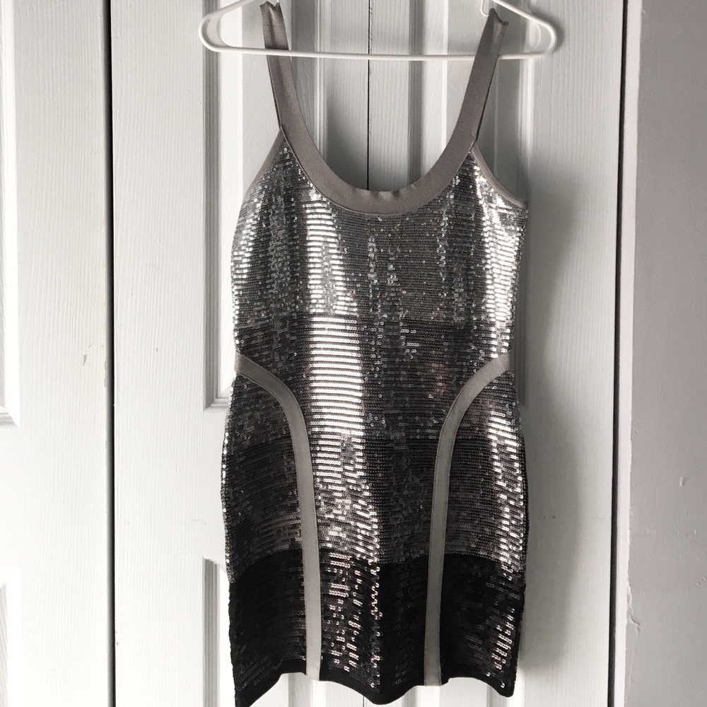 Bebe sequin dress